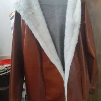 هودی کلاه دار چرم