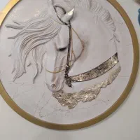 تابلو اسب بزرگ دکوراتیو