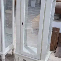 مینی بوفه ویترین نو رنگ سفید
