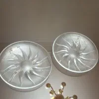 بشقاب کریستال پیش دستی نمکدان