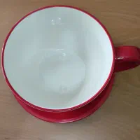 ظرف سرامیکی دکوراتیو سایز بزرگ رومیزی|صنایع دستی و سایر لوازم تزئینی|تهران, علم و صنعت|دیوار