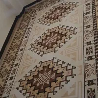 دوعددگلیم فرش ۶متری