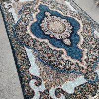 2تخته فرش 6متری نقشه سلطان سورمه ای 700شاانه