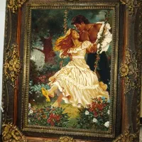 تابلو فرش کاملا سالم