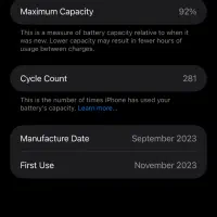 ایفون ۱۵ پرومکس ریجستر شده