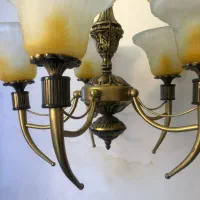 لوستر برنز ۵شاخه