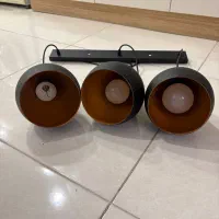 لوستر فلزی ۳ شعله مدل شیپوری|لوستر و چراغ آویز|اصفهان, خانه اصفهان|دیوار