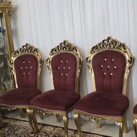 مبل ۷ نفره و و ناهار خوری ۸ نفره استیل|مبلمان خانگی و میز عسلی|قم, سعادتی|دیوار