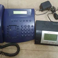 تلفن قدیمی آکترون و پیغامگیر و کالر آیدی