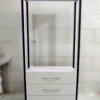 استند لباس مینیمال سه کشو/ انتخاب خاص‌پسندها