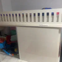 تخت نوجوان همراه با کمد و طبقه|تخت و سرویس خواب|صدرا-فارس, فاز ۲|دیوار