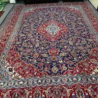 فرش مشهد ۱۲ متری  دستباف کاملا صحیح و سالم