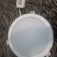 چراغ پنلی مازینور ۳۵و ۲۳ وات توکار گرد رنگ زرد|لامپ و چراغ|قوچان, |دیوار