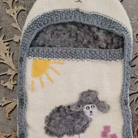 قنداق فرنگی بافت آستری تدی
