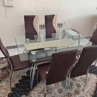 میز ناهارخوری ۶نفره سالم و محکم|میز و صندلی غذاخوری|کرج, باغستان|دیوار