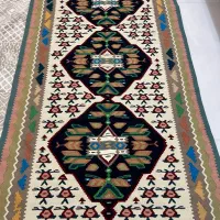 گلیم دست بافت|گلیم، جاجیم، گبه|اصفهان, باغ زیار|دیوار