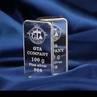 شمش نقره ۱۰۰ گرم GTA