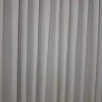 پرده پذیرایی کرپ لمه سفید طلایی