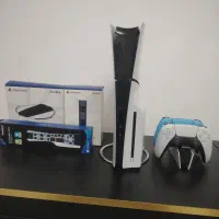 ps5 slim با کلی وسایل