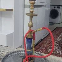 قلیان برنجی تمیز سالم
