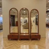 آینه کنسول قوسی MDF سه سایز