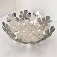 ظرف میوه استیل برند ایکیا سایز بزرگ