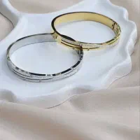 بنگل و دستبند استیل طرح طلا|بدلیجات|اصفهان, خلجا|دیوار