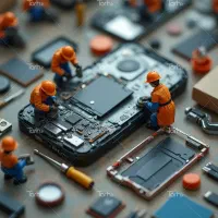 کار در تعمیرات موبایل