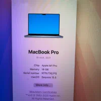 MacBook Pro m1 16 inch همراه با mouse logi g602|رایانه همراه|تهران, توحید|دیوار