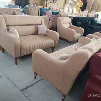 مبل دست چوبی راش ۷ نفر|مبلمان خانگی و میز عسلی|شیراز, شهرک صنعتی شیراز|دیوار