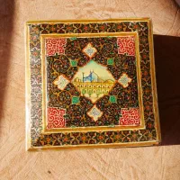 جعبه خاتم قدیمی چوبی