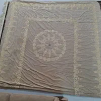 روتختی دانتل مناسب جهیزیه|رختخواب، بالش، پتو|نیشابور, مدرس|دیوار