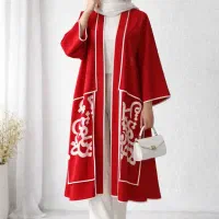 مانتوی عید مجلسی خاص وارداتی ایتالیایی