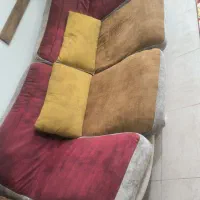 کاناپه بزرگ همراه مبل گردان.فوری