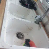 فروش گاز صفحه ای به همراه سینک و صفحه ی mdf|اجاق گاز و لوازم برقی پخت‌وپز|گرگان, |دیوار