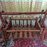 گهواره چوبی|اسباب و اثاث بچه|اسفراین, |دیوار