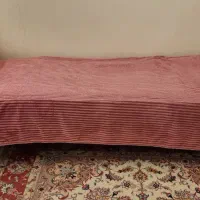 تخت دو طبقه فلزی به همراه یک تشک