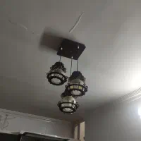 لوستر چوبی اشپزخانه|لوستر و چراغ آویز|اصفهان, پروین|دیوار