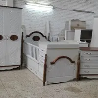 تخت و کمد کودک ونوس|تخت و صندلی بچه|رشت, بازار|دیوار