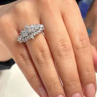 انگشتر نقره 925 زنانه