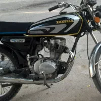 موتور هندا پلاک ملی مدل 85 سالم وتمیز