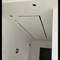 گچکاری سفید کناف و پی وی سی|خدمات پیشه و مهارت|سامان, |دیوار