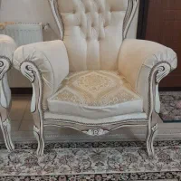 مبل ۷ نفره تمیز و سالم و راحت مناسب عروس|مبلمان خانگی و میز عسلی|اصفهان, کوجان|دیوار