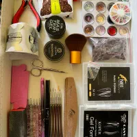 وسایل کاشت ناخن|آرایشی، بهداشتی، درمانی|رشت, لاکان شهر|دیوار