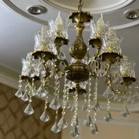 لوستر برنز|لوستر و چراغ آویز|زنجان, |دیوار