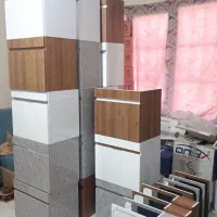 روشویی کابینتی روشویی دستشویی و حمام ایینه باکس|مصالح و تجهیزات ساختمان|پرند, فاز ۶|دیوار