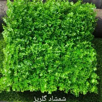 گرین وال دیوار سبز فنس برگی فنس چمنی اکاردئونی|مصالح و تجهیزات ساختمان|اصفهان, باغ گلها|دیوار