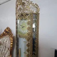 ساعت و بوفه برنز اصل با فاکتور|بوفه، ویترین، کنسول|سلماس, |دیوار