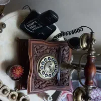 تلفن رومیزی کلاسیک سالم بشرت