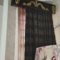 دو عدد پرده به همراه کتیبه